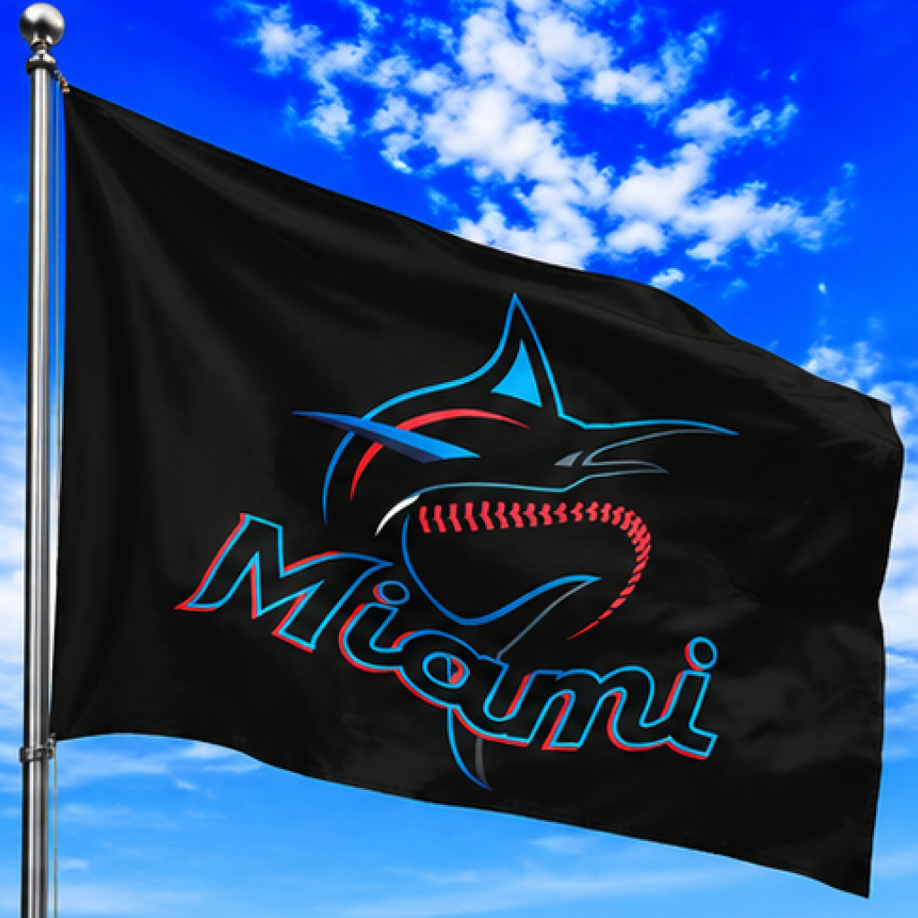 MIAMI MARLINS FLAG