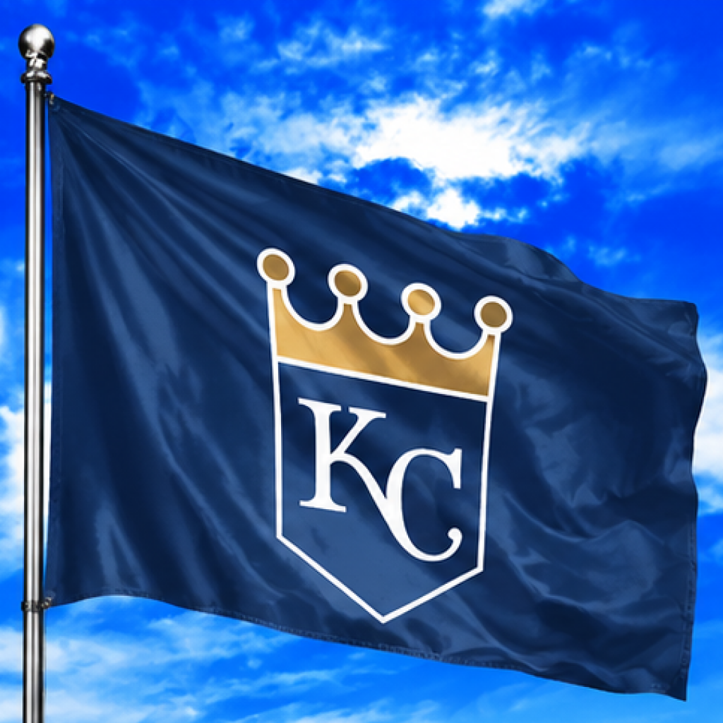 KANSAS CITY ROYALS FLAG