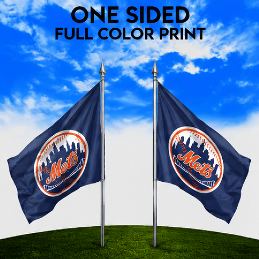 NEW YORK METS FLAG