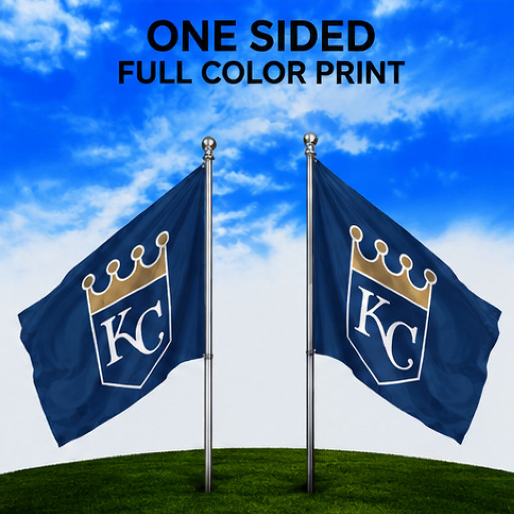 KANSAS CITY ROYALS FLAG