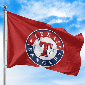 TEXAS RANGERS FLAG