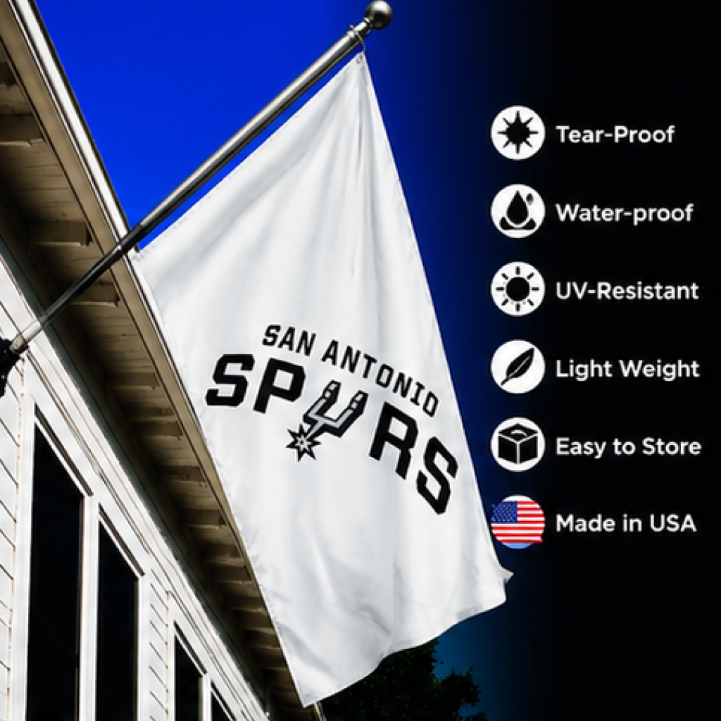 SAN ANTONIO SPURS FLAG