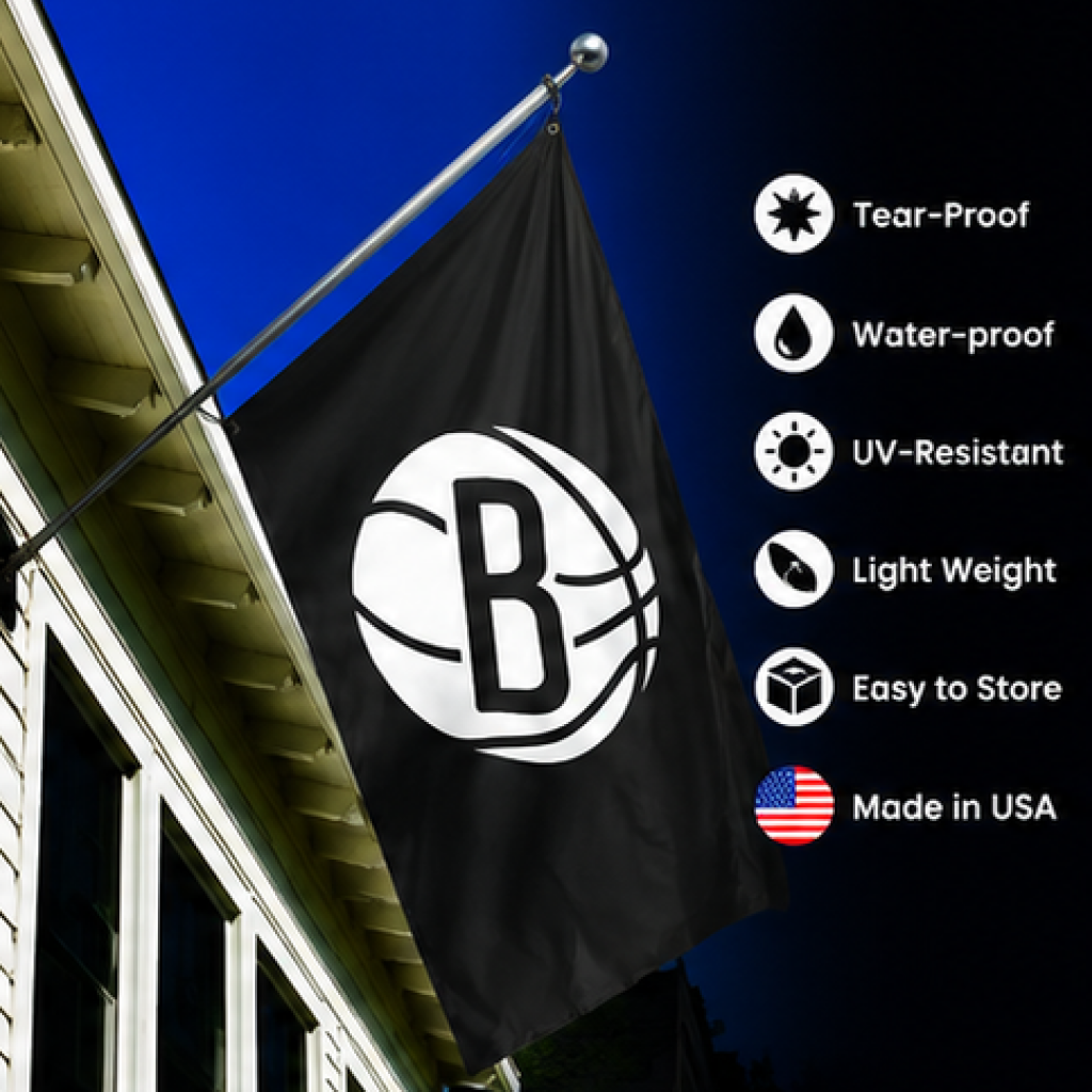 BROOKLYN NETS FLAG
