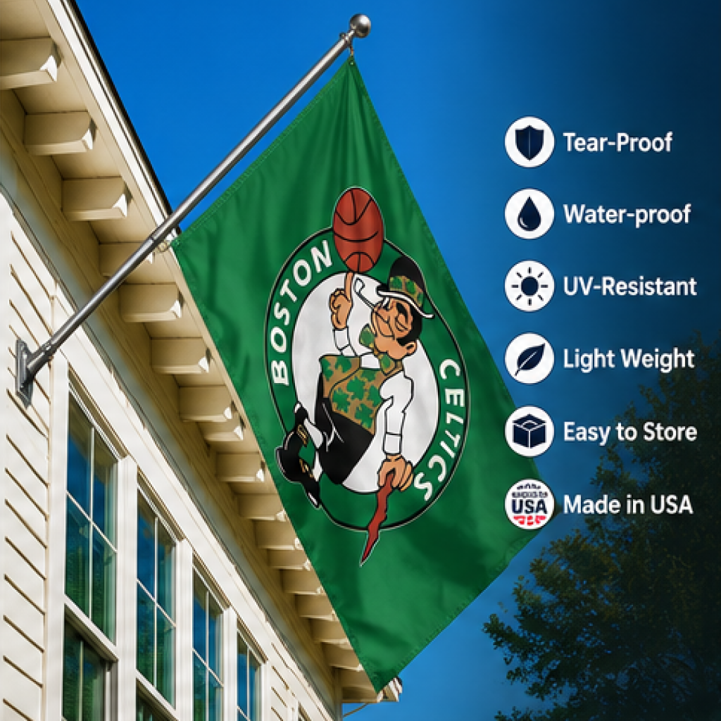 BOSTON CELTICS FLAG