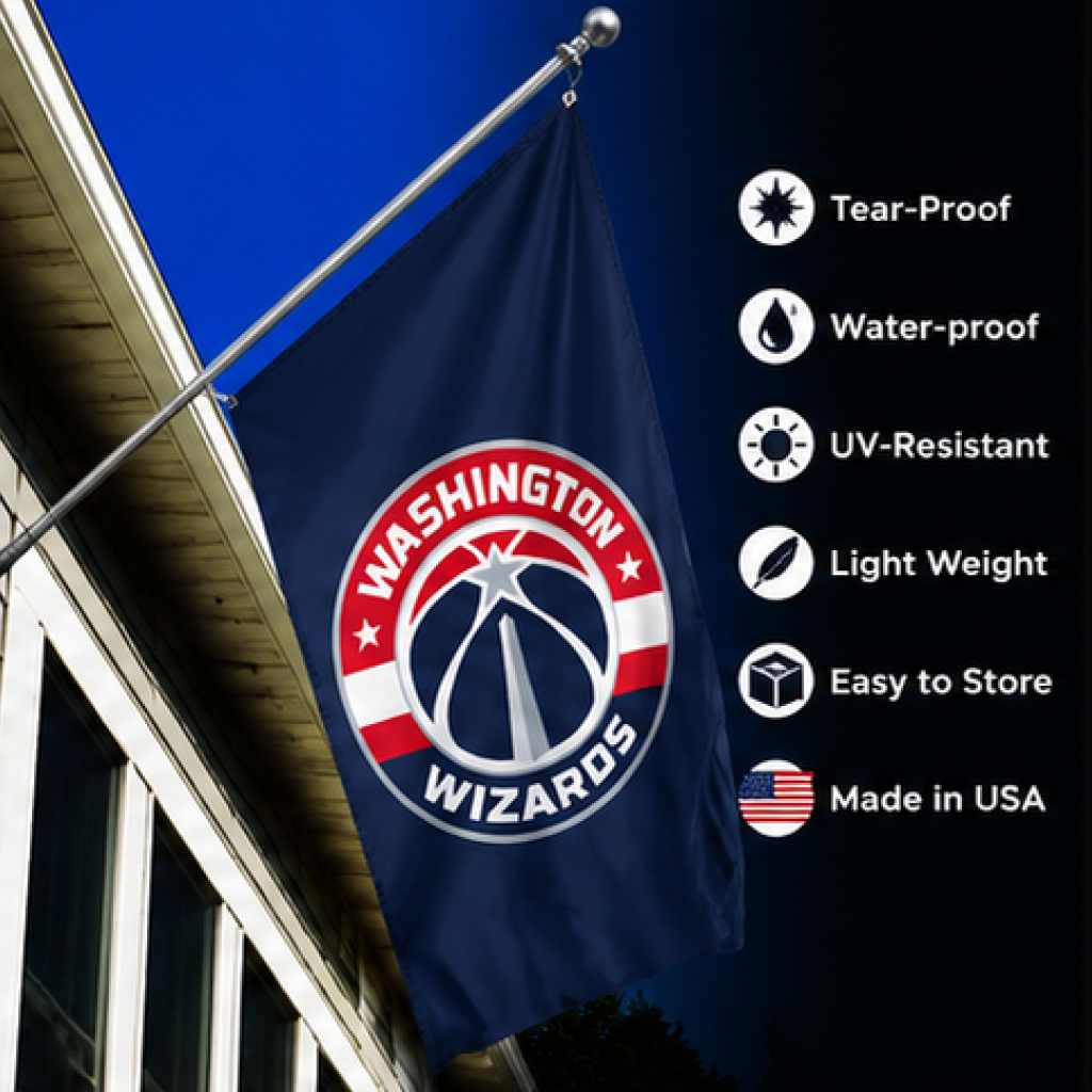 WASHINGTON WIZARDS FLAG