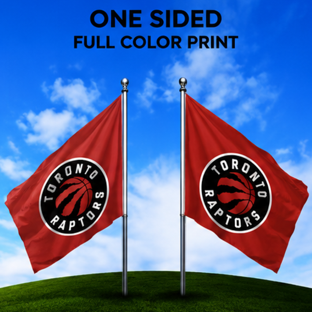 TORONTO RAPTORS FLAG