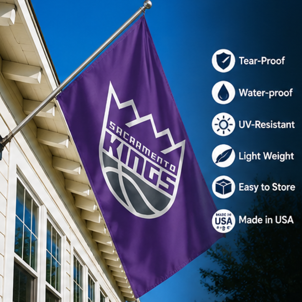 SACRAMENTO KINGS FLAG