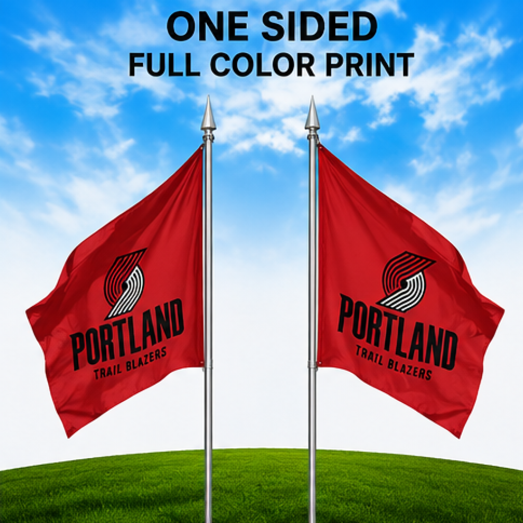 PORTLAND TRAIL BLAZERS FLAG