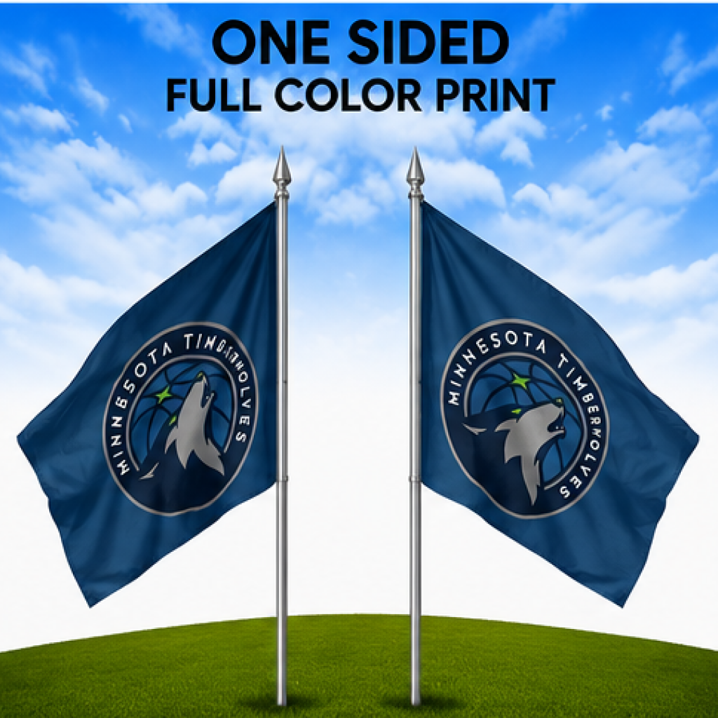 MINNESOTA TIMBERWOLVES FLAG