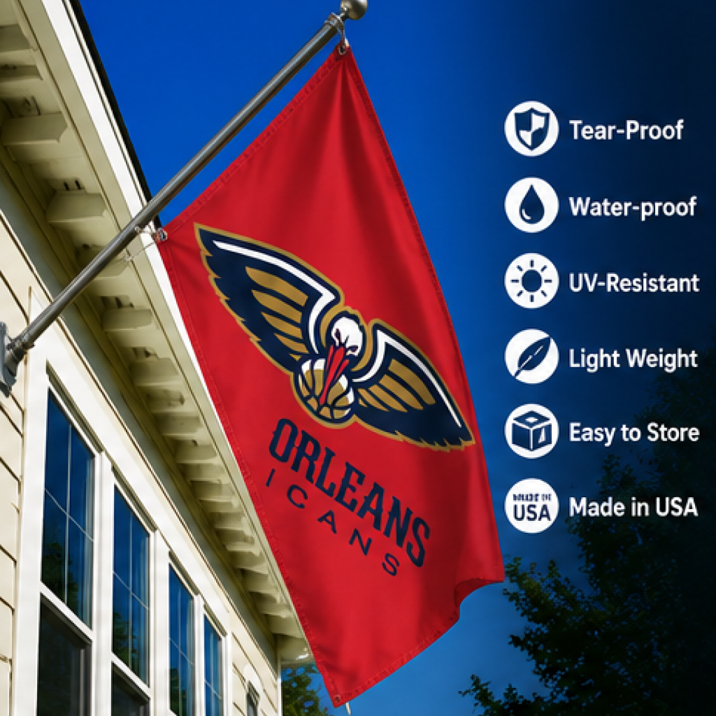 NEW ORLEANS PELICANS FLAG