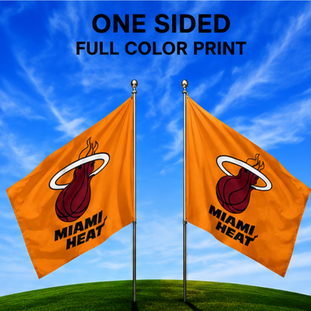 MIAMI HEAT FLAG
