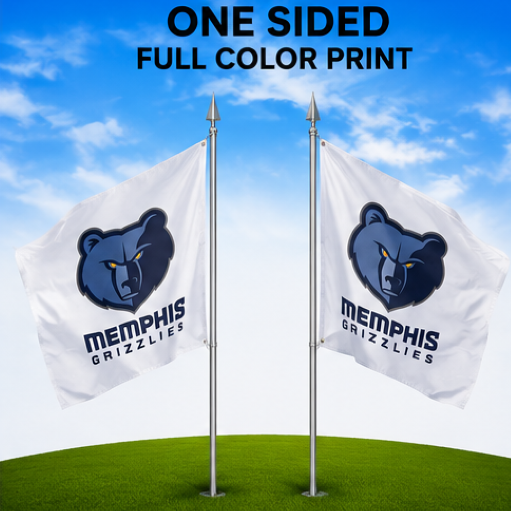 MEMPHIS GRIZZLIES FLAG