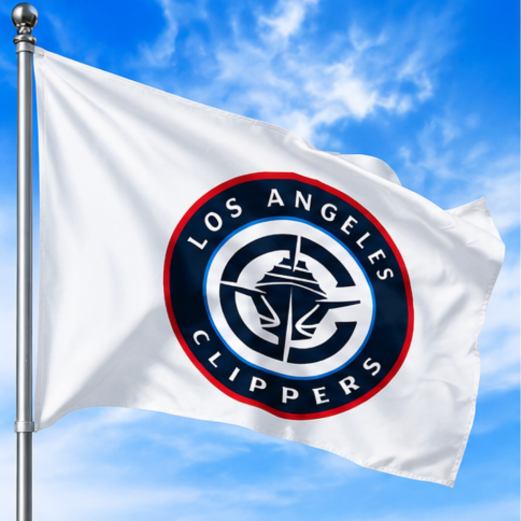 LOS ANGELES CLIPPERS FLAG