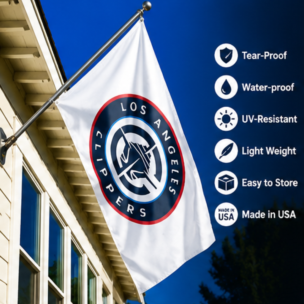 LOS ANGELES CLIPPERS FLAG