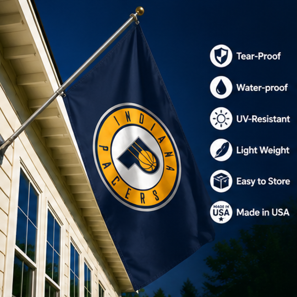 INDIANA PACERS FLAG