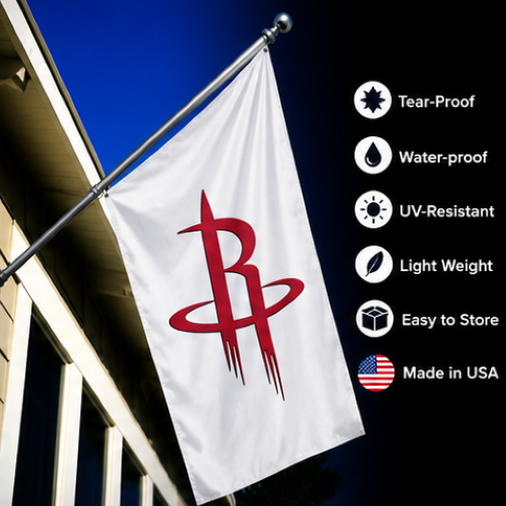 HOUSTON ROCKETS FLAG