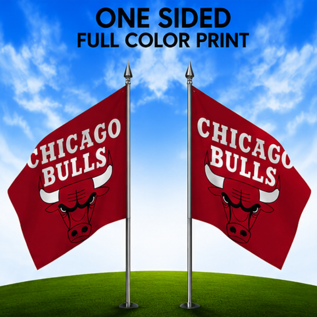 CHICAGO BULLS FLAG
