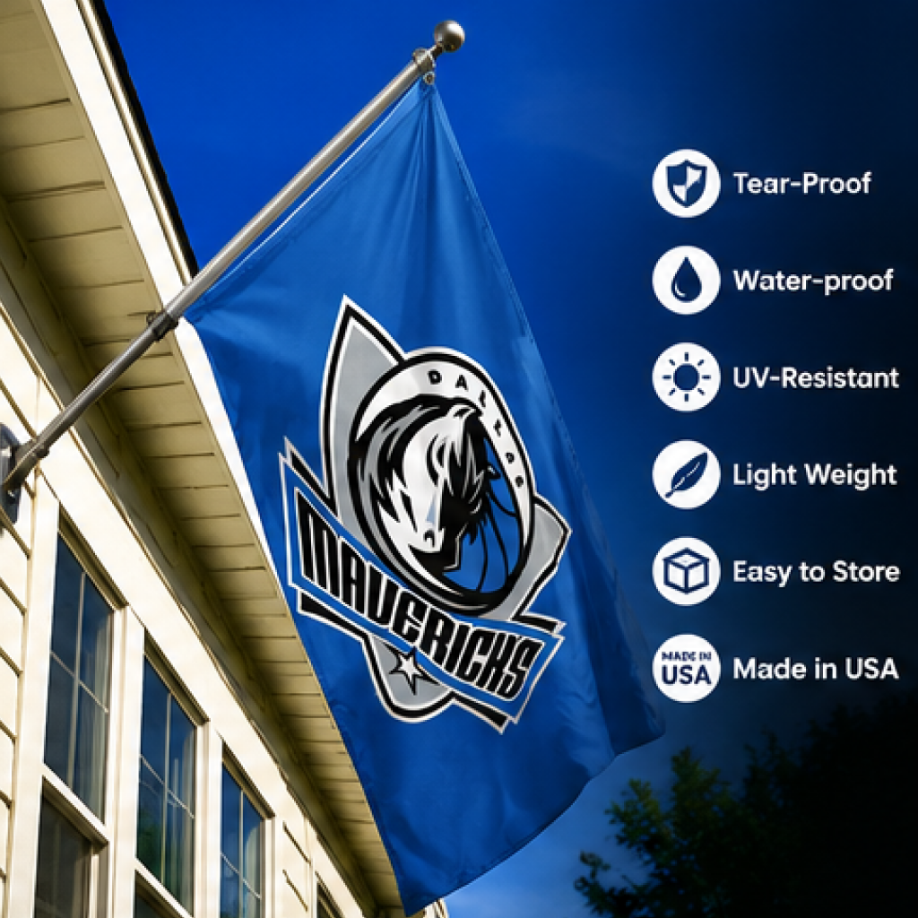 DALLAS MAVERICKS FLAG