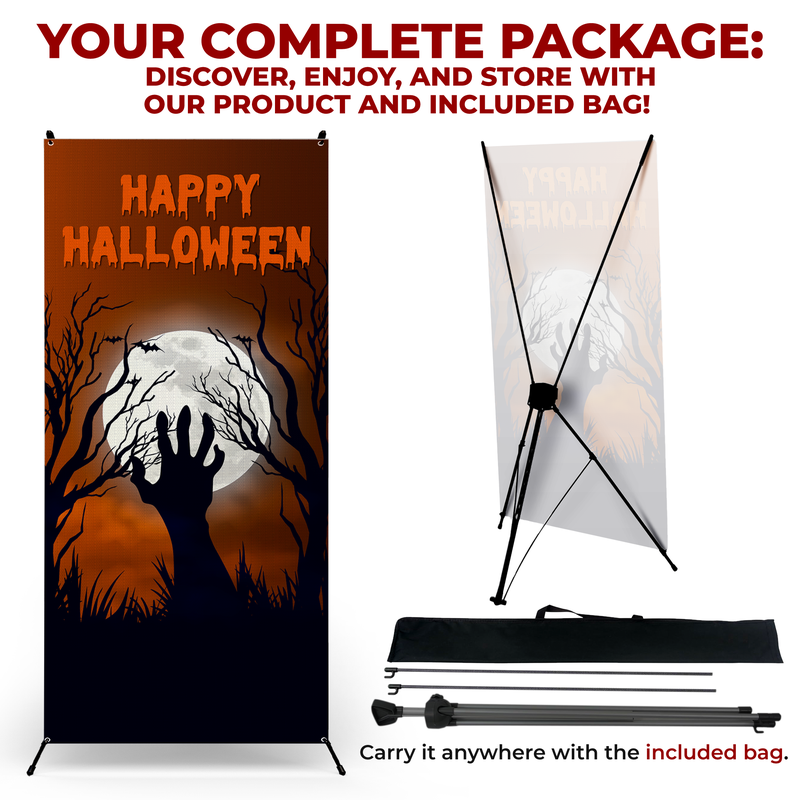 HAPPY HALLOWEEN X-BANNER