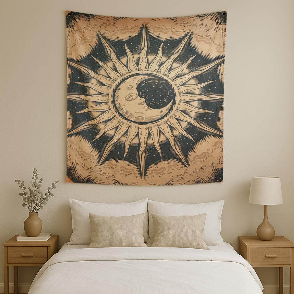 SUN & MOON TAPESTRY
