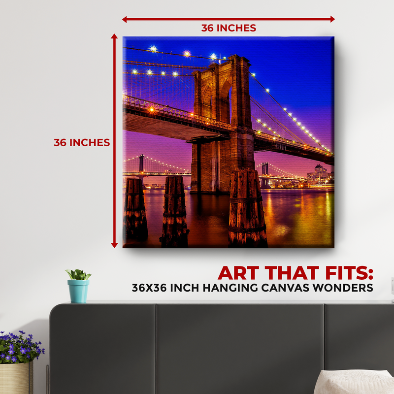 BROOKLYN BRIDGE CANVAS DECOR
