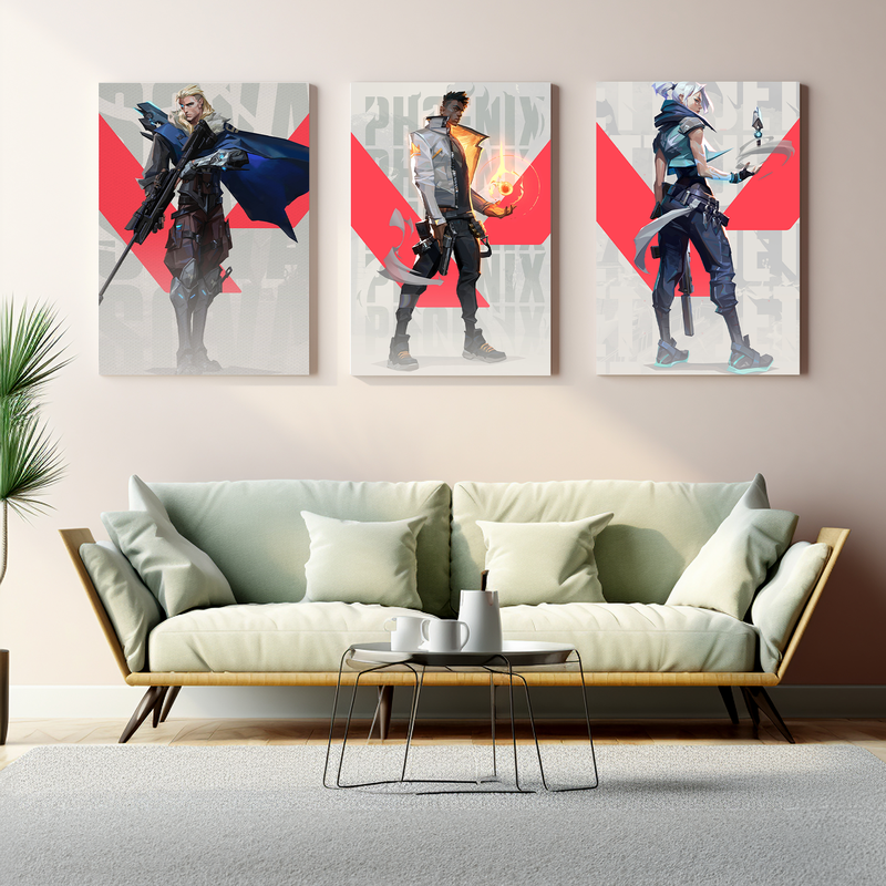 VALORANT CANVAS DECOR