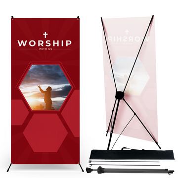 WORSHIP X-BANNER