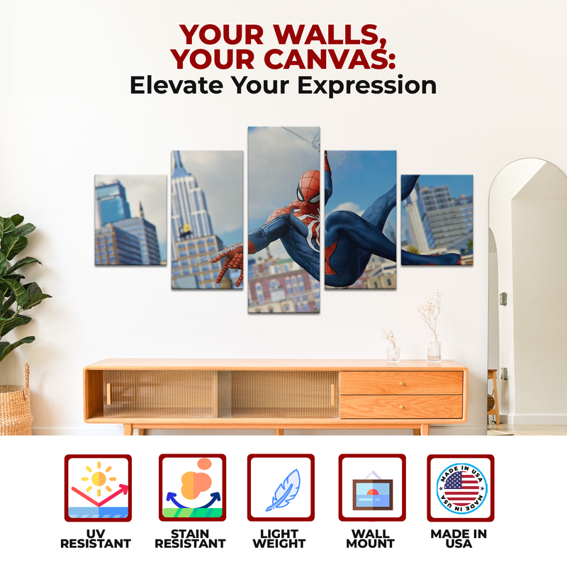 SPIDERMAN WALL CANVAS
