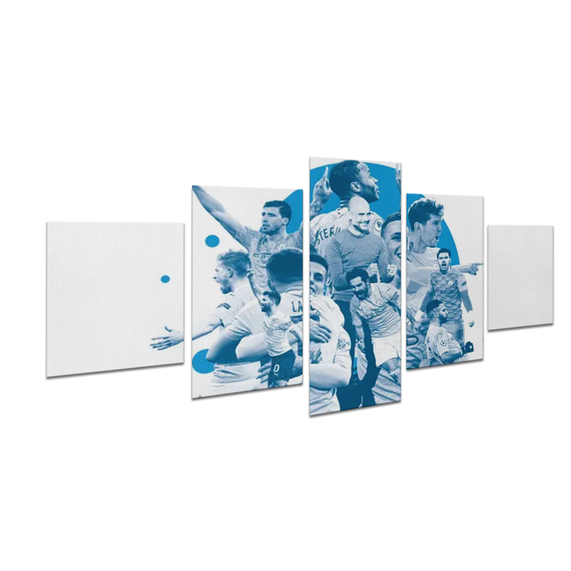 MANCHESTER CITY FC DECOR CANVAS