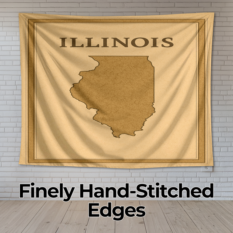 ILLINOIS WALL TAPESTRY