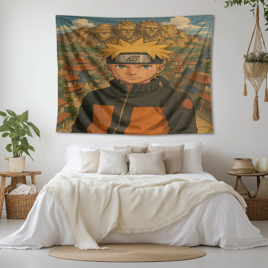 NARUTO'S NINJA LEGACY WALL TAPESTRY