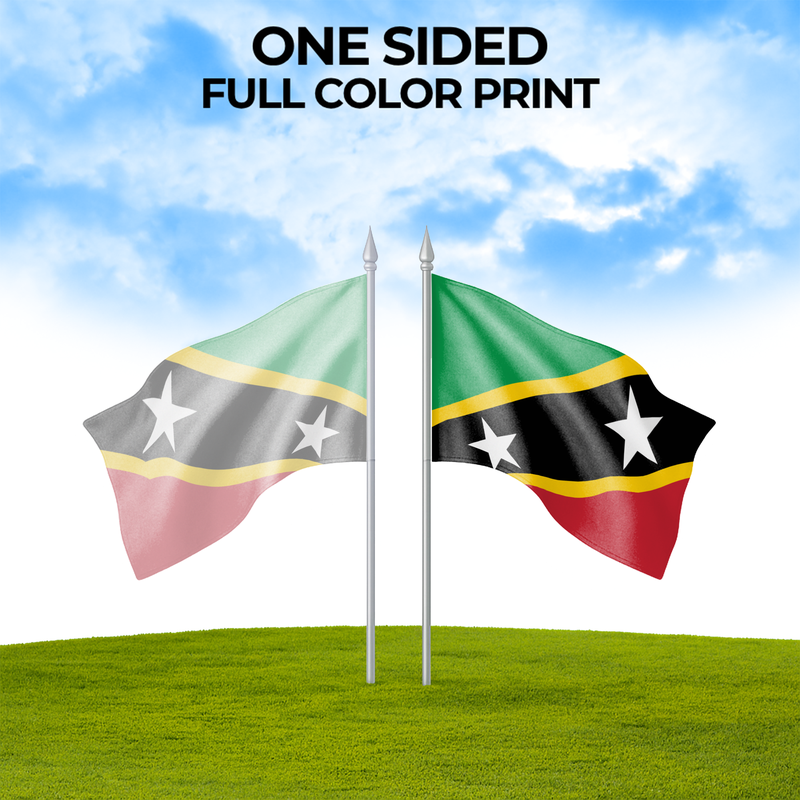 SAINT KITTS & NEVIS FLAG