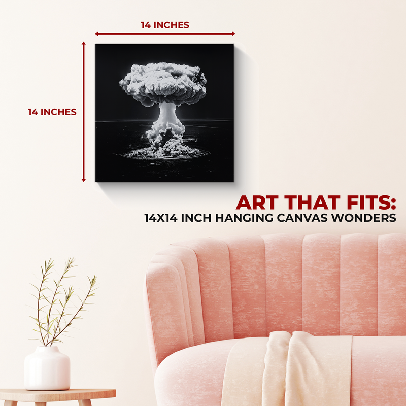 ATOM BOMB CANVAS DECOR