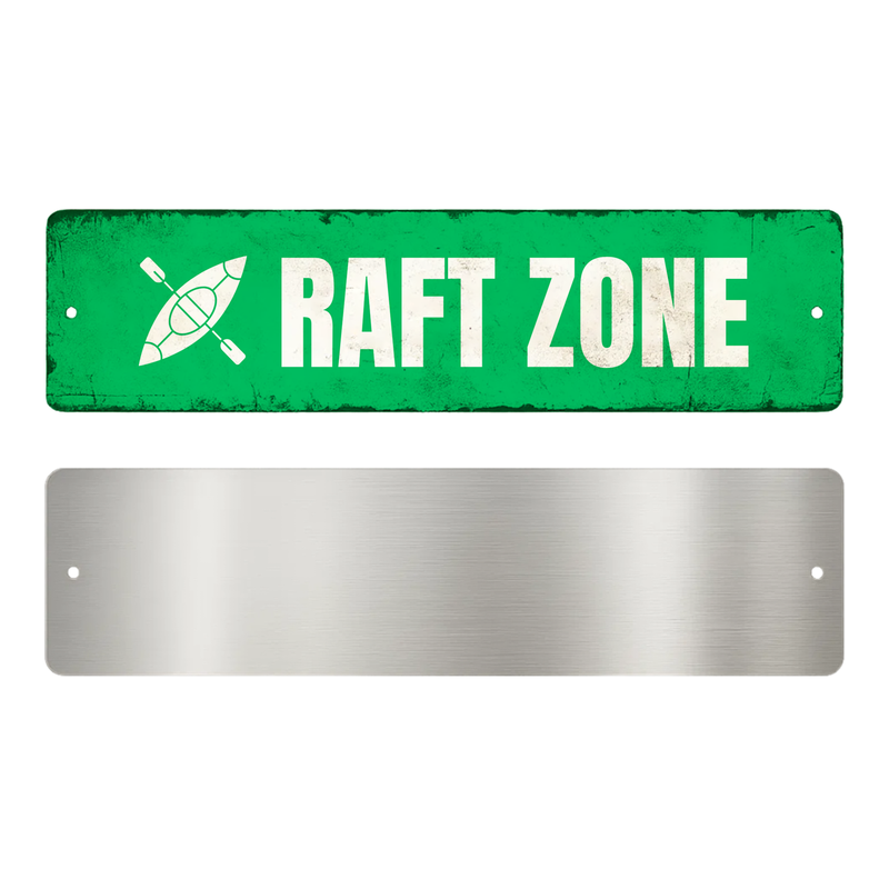 RAFT ZONE SIGN