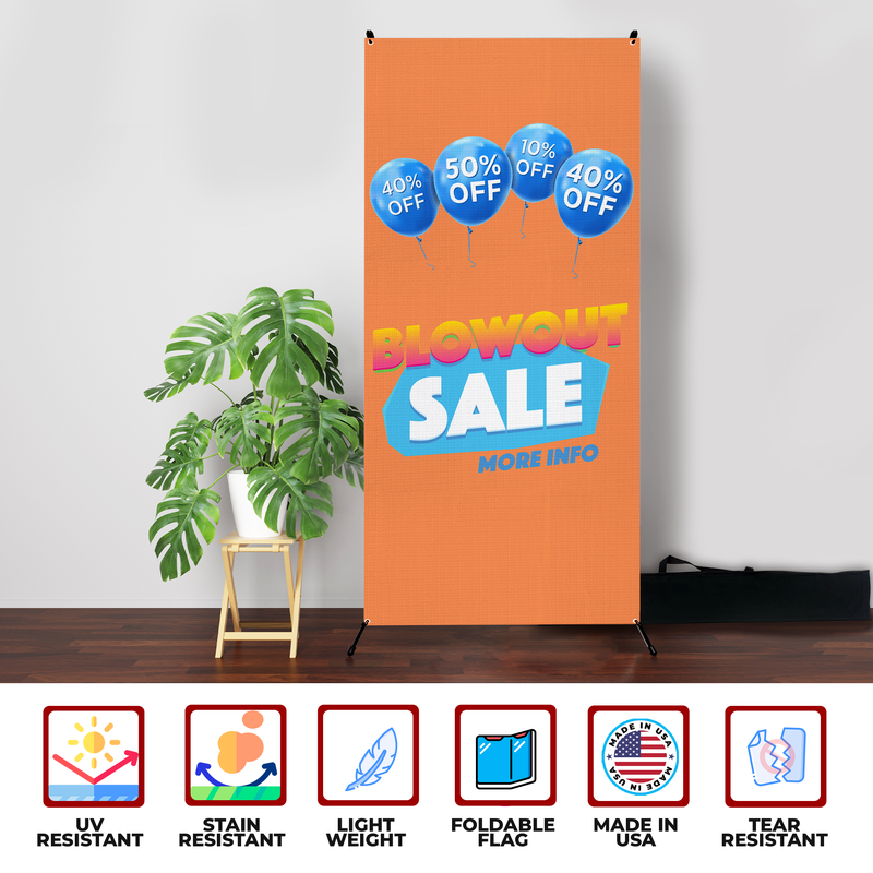 BLOWOUT SALE X-BANNER
