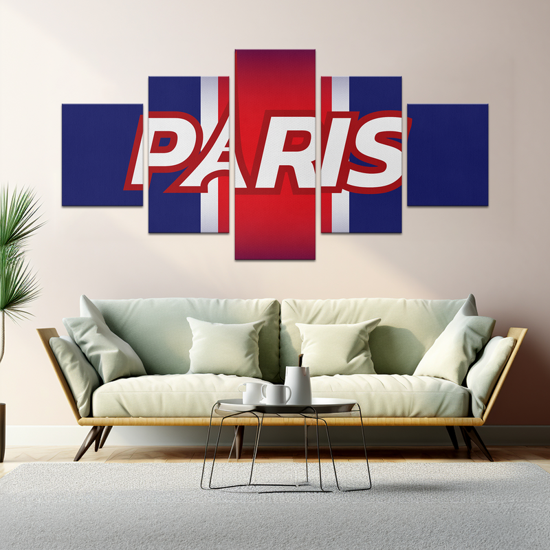 PARIS SAINT-GERMAIN URBAN DECOR CANVAS