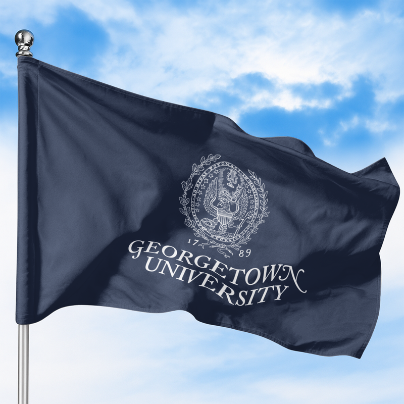GEORGETOWN UNIVERSITY FLAG
