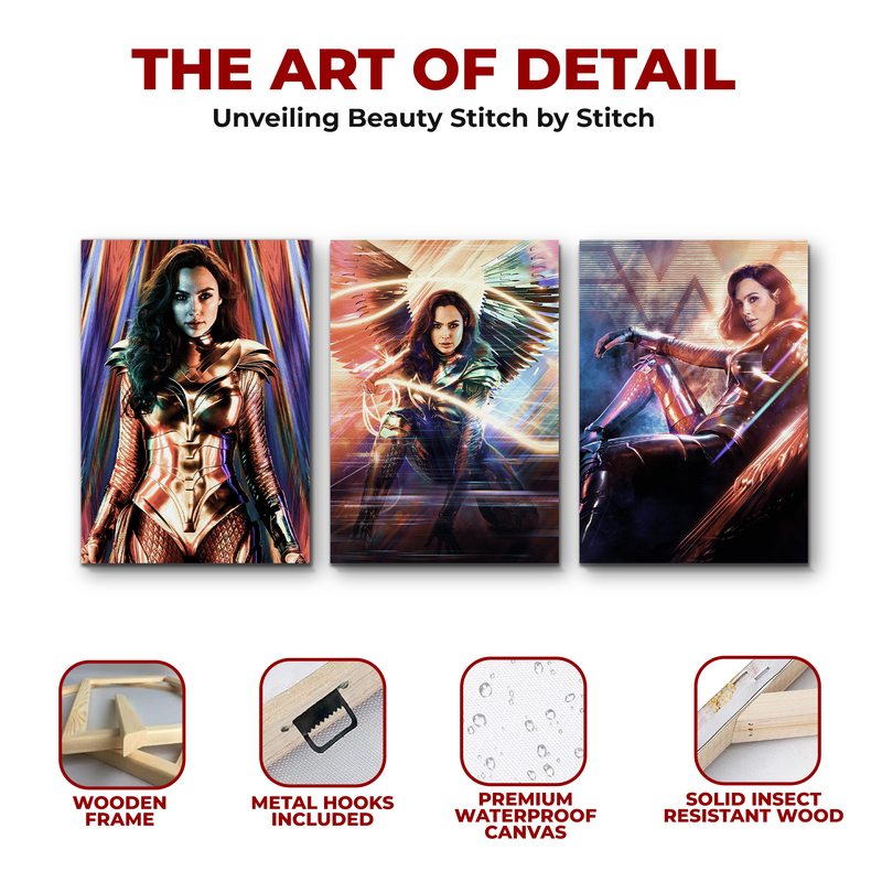 WONDER WOMAN WALL CANVAS
