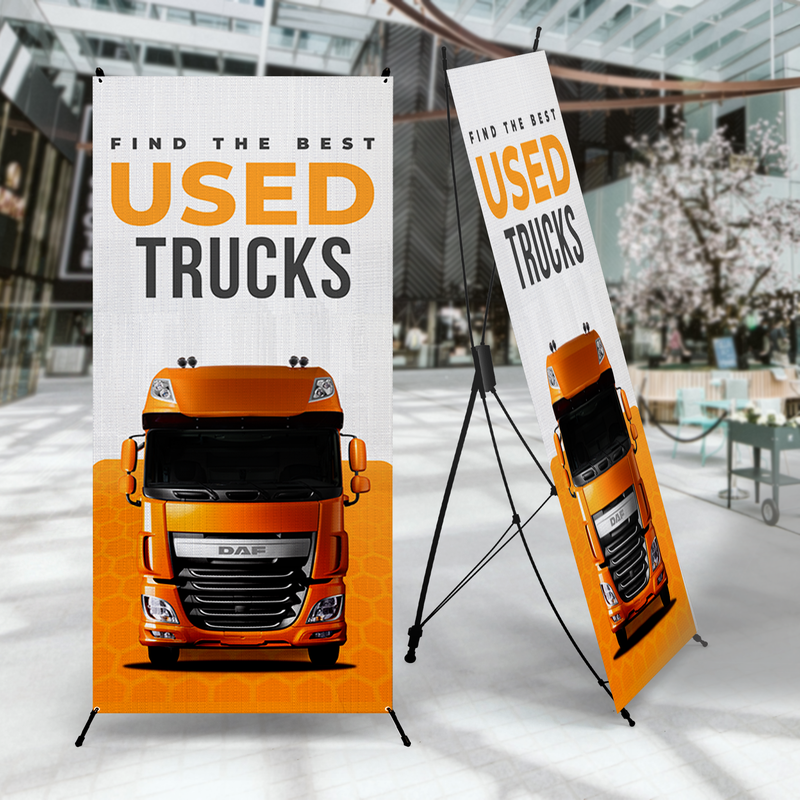 BEST USED TRUCKS X-BANNER