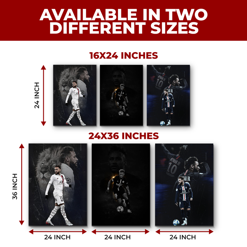 NEYMAR JR WALL CANVAS