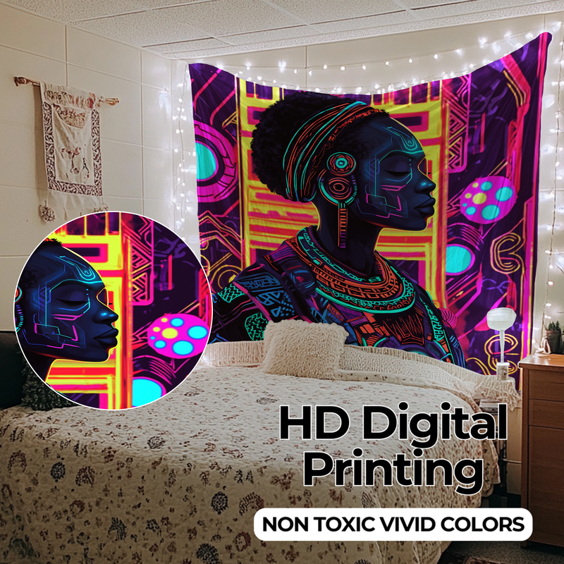 AFROFUTURISM: THE RISE WALL TAPESTRY