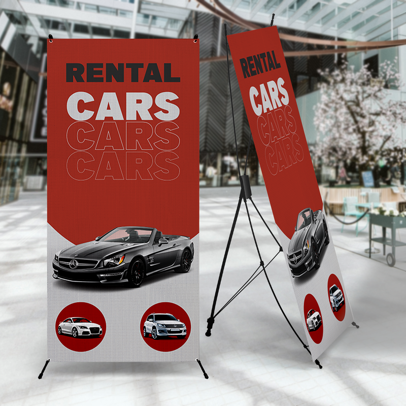 RENTAL CARS X-BANNER