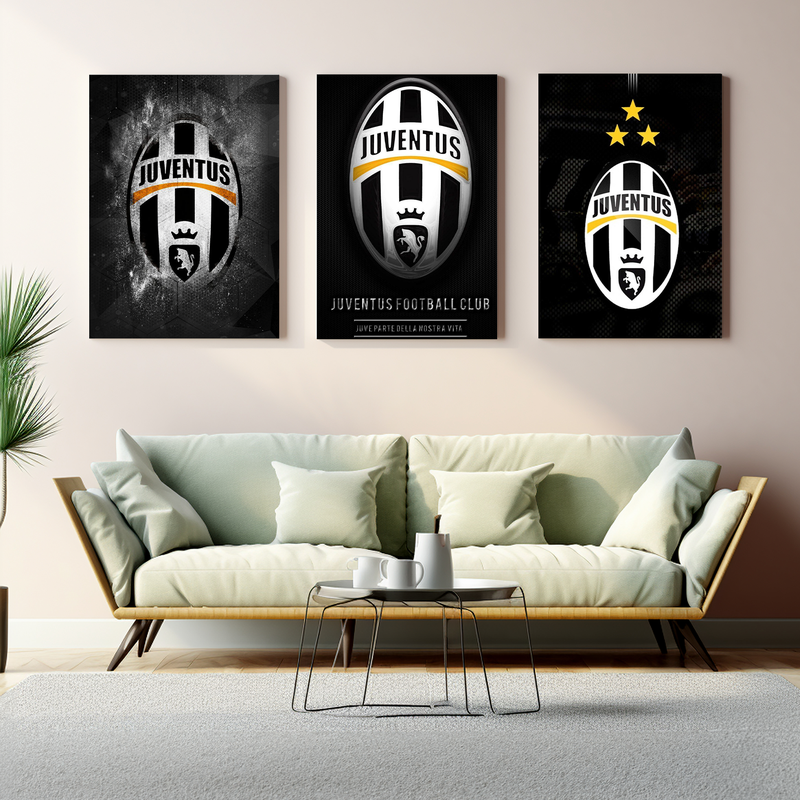 JUVENTUS FC WALL CANVAS