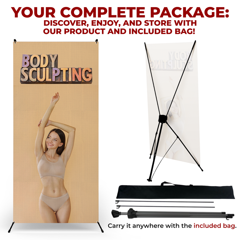 BODY SCULPTING X-BANNER