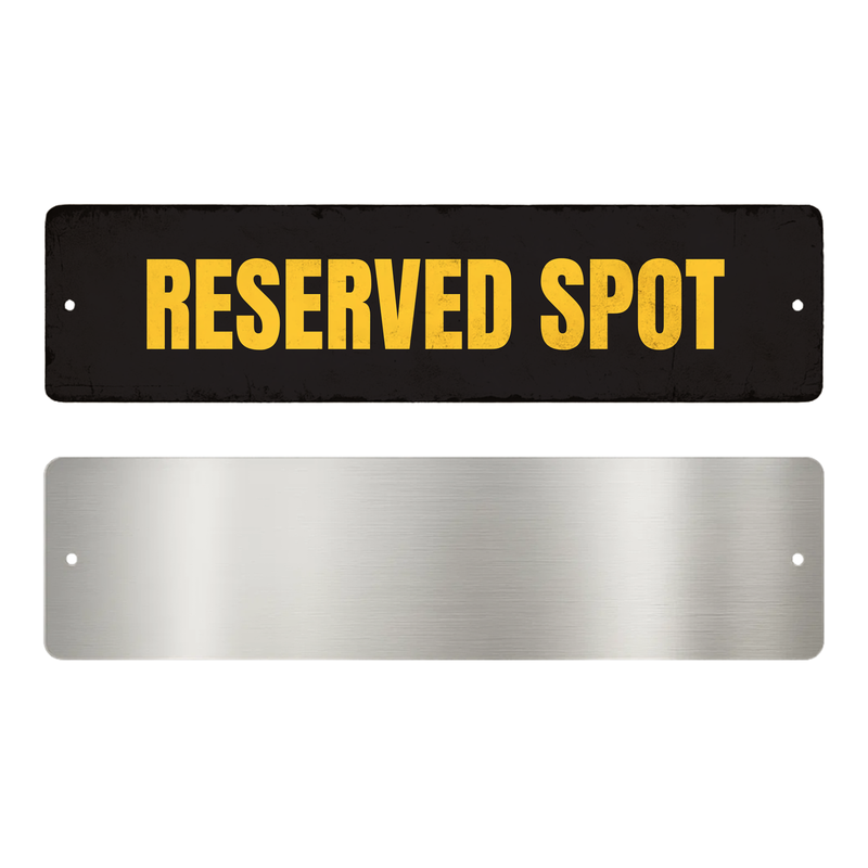 RESERVED SPOT SIGN