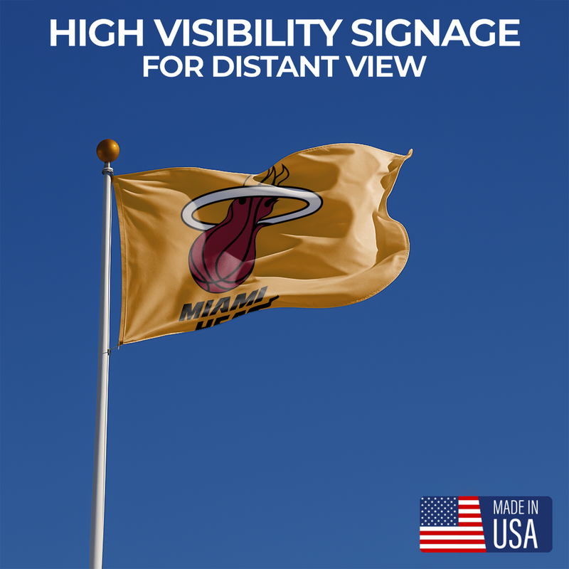 MIAMI HEAT FLAG