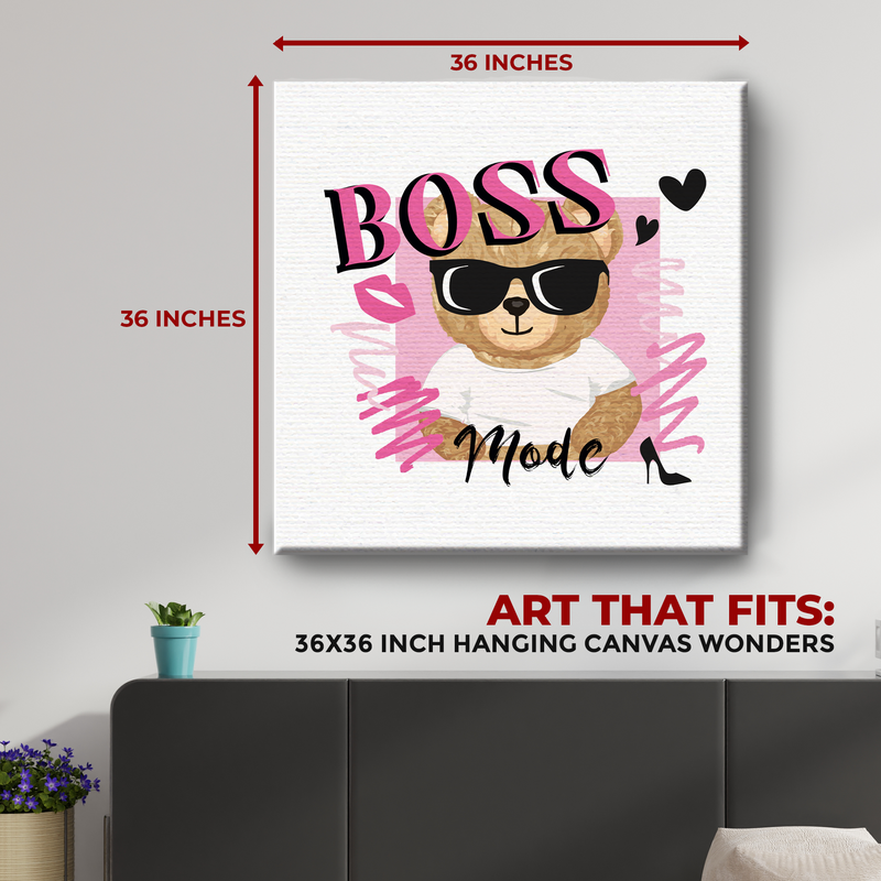 BOSS MODE DECOR CANVAS
