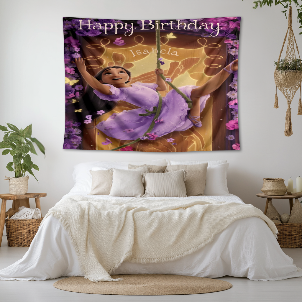 ENCANTO BIRTHDAY WALL TAPESTRY