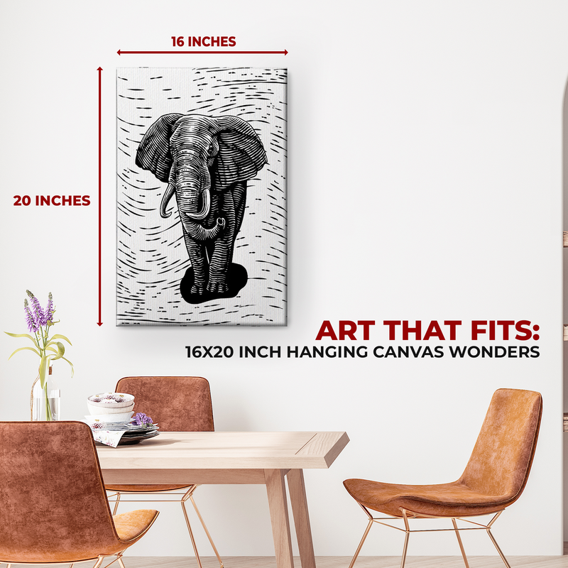 ELEPHANT CANVAS DECOR