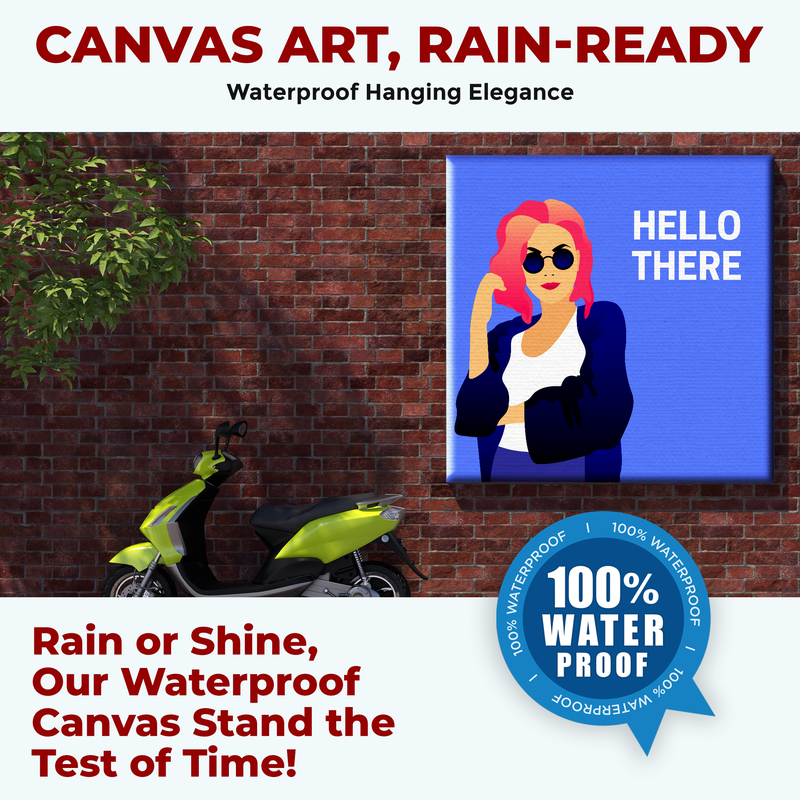 HELLO THERE DECOR CANVAS